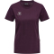 hummel MOVE Grid T-Shirt Damen 3506 - grape wine XXL