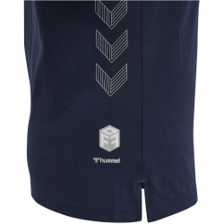 hummel MOVE Grid T-Shirt Damen 7026 - marine XXL