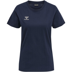 hummel MOVE Grid T-Shirt Damen 7026 - marine S