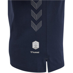 hummel MOVE Grid T-Shirt Damen 7026 - marine S