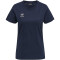 hummel MOVE Grid T-Shirt Damen 7026 - marine S