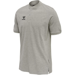 hummel MOVE Grid Poloshirt Herren 2006 - grey melange M