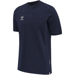 hummel MOVE Grid Poloshirt Herren 7026 - marine XL