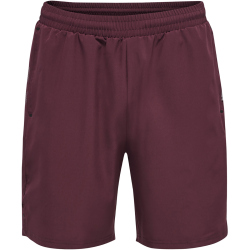 hummel MOVE Grid Woven Shorts Herren 3506 - grape wine XXL