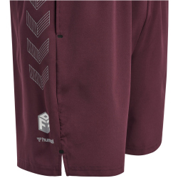 hummel MOVE Grid Woven Shorts Herren 3506 - grape wine XXL