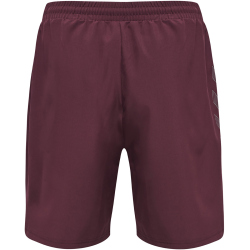 hummel MOVE Grid Woven Shorts Herren 3506 - grape wine L