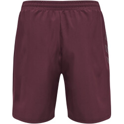 hummel MOVE Grid Woven Shorts Herren 3506 - grape wine M