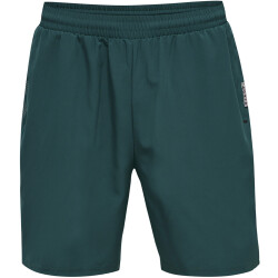 hummel MOVE Grid Woven Shorts Herren 6470 - deep teal XXL