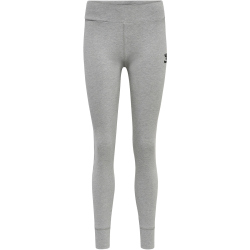 hummel MOVE Grid Leggings Damen 2006 - grey melange L