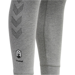 hummel MOVE Grid Leggings Damen 2006 - grey melange L