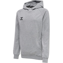 hummel MOVE Grid Hoodie Kinder 2006 - grey melange 128