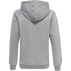 hummel MOVE Grid Hoodie Kinder 2006 - grey melange 128