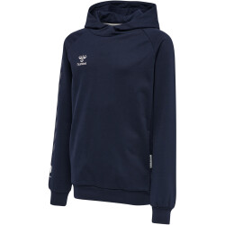 hummel MOVE Grid Hoodie Kinder 7026 - marine 128