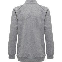 hummel MOVE Grid Zipjacke Kinder 2006 - grey melange 128