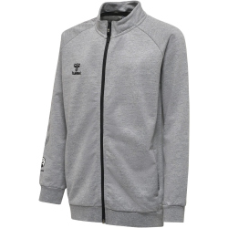 hummel MOVE Grid Zipjacke Kinder 2006 - grey melange 140