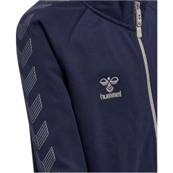 hummel MOVE Grid Zipjacke Kinder 7026 - marine 128