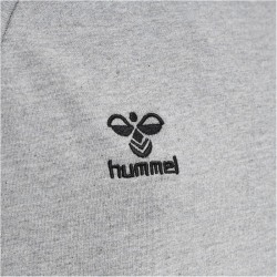 hummel MOVE Grid Sweatkleid Kinder 2006 - grey melange 140