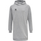 hummel MOVE Grid Sweatkleid Kinder 2006 - grey melange 140