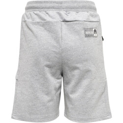hummel MOVE Grid Sweatshorts Kinder 2006 - grey melange 128