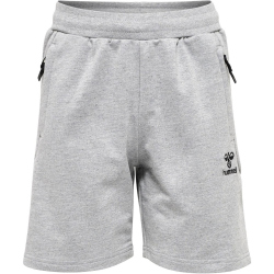 hummel MOVE Grid Sweatshorts Kinder 2006 - grey melange 128