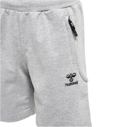 hummel MOVE Grid Sweatshorts Kinder 2006 - grey melange 128