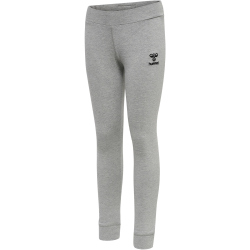 hummel MOVE Grid Leggings Kinder 2006 - grey melange 140