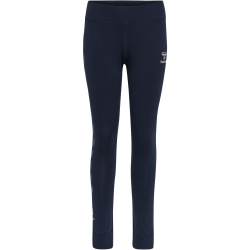 hummel MOVE Grid Leggings Kinder 7026 - marine 128