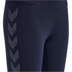 hummel MOVE Grid Leggings Kinder 7026 - marine 128