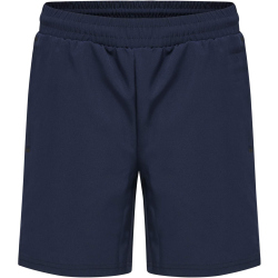 hummel MOVE Grid Woven Shorts Kinder 7026 - marine 128