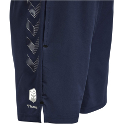 hummel MOVE Grid Woven Shorts Kinder 7026 - marine 128