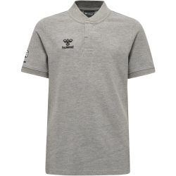 hummel MOVE Grid Poloshirt Kinder 2006 - grey melange 128