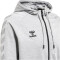 hummel MOVE Grid Kapuzenjacke Herren 2006 - grey melange XXL