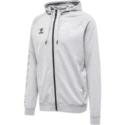 hummel MOVE Grid Kapuzenjacke Herren 2006 - grey melange S