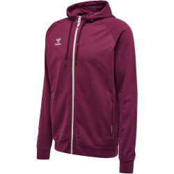 hummel MOVE Grid Kapuzenjacke Herren 3506 - grape wine L