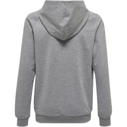 hummel MOVE Grid Kapuzenjacke Kinder 2006 - grey melange 128
