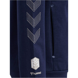 hummel MOVE Grid Kapuzenjacke Kinder 7026 - marine 128