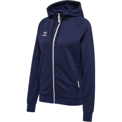 hummel MOVE Grid Kapuzenjacke Damen 7026 - marine XXL