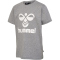 2er Pack hummel hmlTRES T-Shirt Kinder 2721 - grey melange/twilight mauve 110