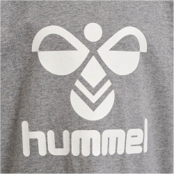2er Pack hummel hmlTRES T-Shirt Kinder 2721 - grey melange/twilight mauve 146