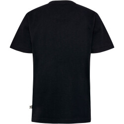 2er Pack hummel hmlTRES T-Shirt Kinder 7095 - black/blue coral 128