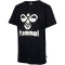 2er Pack hummel hmlTRES T-Shirt Kinder 7095 - black/blue coral 128