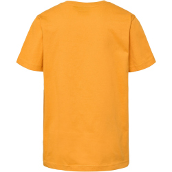 2er Pack hummel hmlTRES T-Shirt Kinder 7716 - black iris/saffron 116
