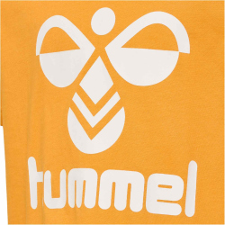 2er Pack hummel hmlTRES T-Shirt Kinder 7716 - black iris/saffron 116