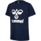 2er Pack hummel hmlTRES T-Shirt Kinder 7716 - black iris/saffron 116