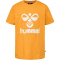 2er Pack hummel hmlTRES T-Shirt Kinder 7716 - black iris/saffron 116