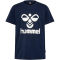 2er Pack hummel hmlTRES T-Shirt Kinder 7716 - black iris/saffron 116