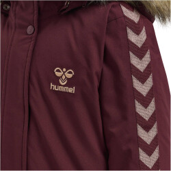 hummel hmlEAF Wintermantel Mädchen 3430 - windsor wine 104