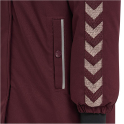 hummel hmlEAF Wintermantel Mädchen 3430 - windsor wine 104