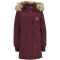 hummel hmlEAF Wintermantel Mädchen 3430 - windsor wine 104
