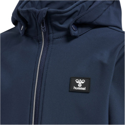 hummel hmlMARS Softshelljacke Kinder 1009 - black iris 104/110